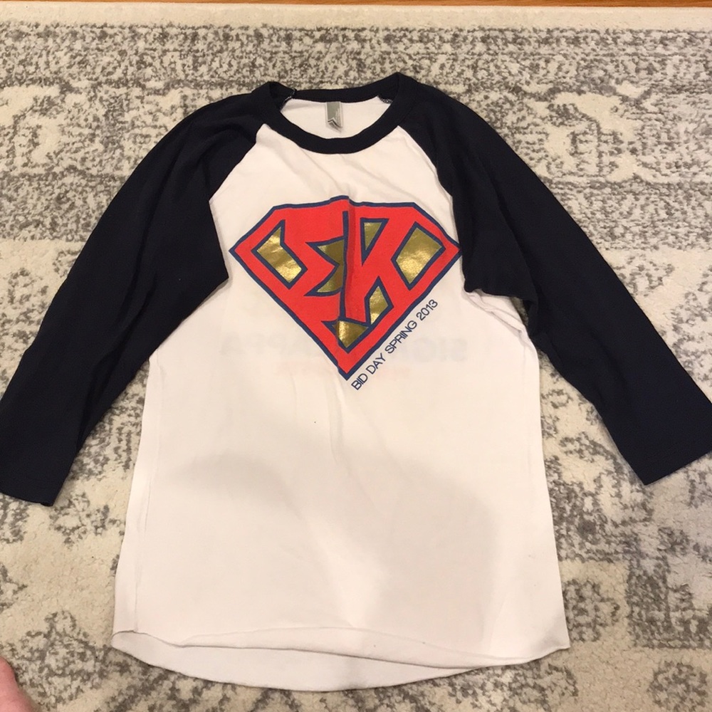 Sigma Kappa Quarter sleeve shirt